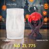 3D Halloween Skull Head Snake Candle Silicone Mold Skull Head Snake Body Monster Resin Gypsum Mold Halloween Decoration Gift