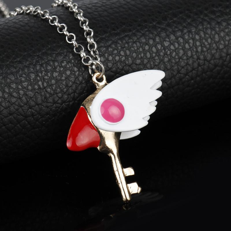 Cardcaptor Sakura Elegant Necklace Alloy Electroplated Unisex For Special Occasion Gift