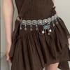 Belly Button Chain Metal Waist Chain Vintage Ethnic Style Belt  Dress Accessories