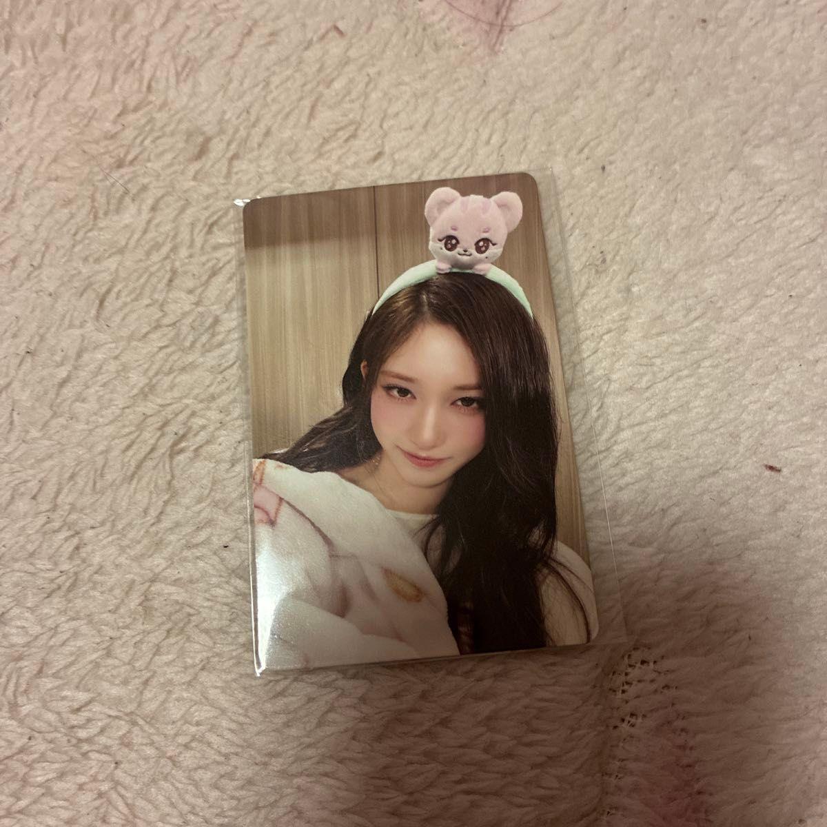 Used MINIVE Forever IVE Everland purchase bonus iso trading card