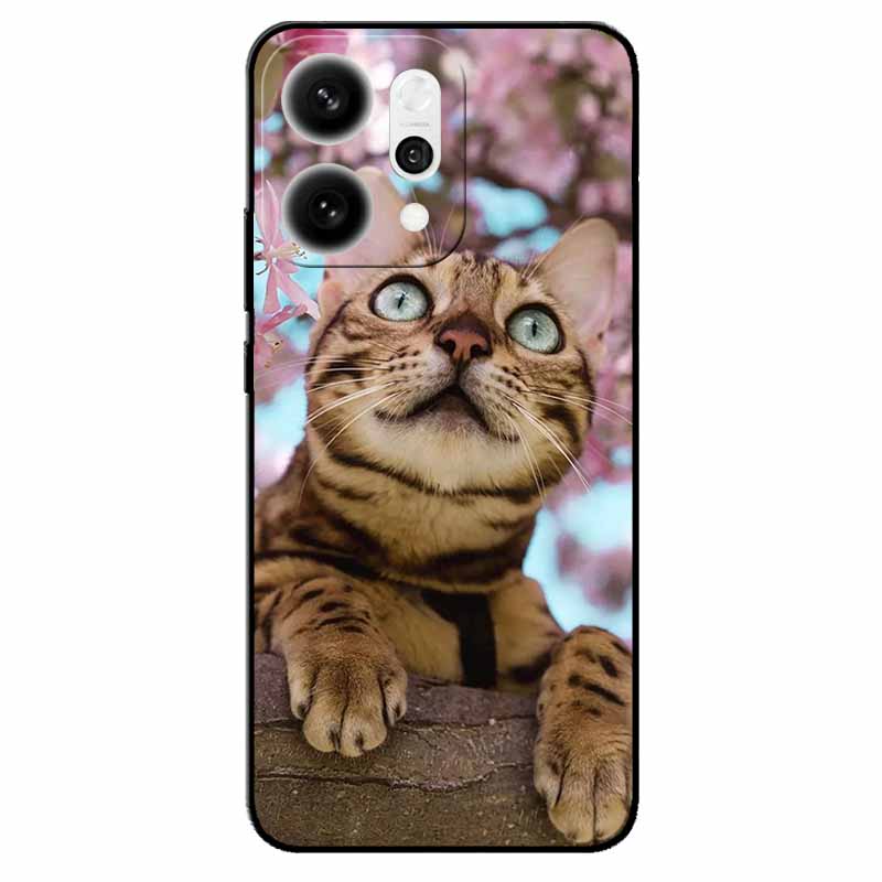 For Oppo Reno14 Pro/ Reno14 5G Case Black TPU Silicone Back Cover Case For Reno14 Pro 5G PKZ110 Bumper Phone Funda Reno14 PLA110