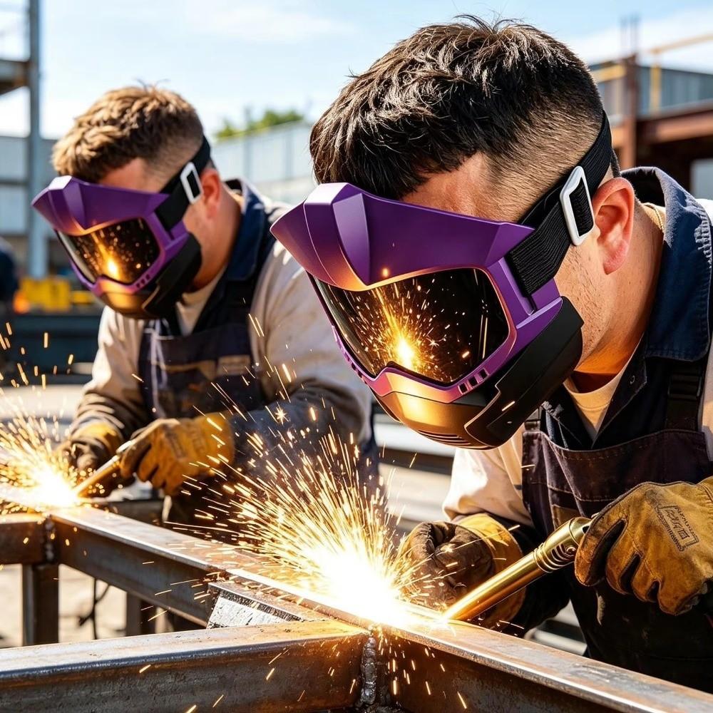 Ventilated Welding Face Shield Detachable Structure Welding Helmet Automotive Construction