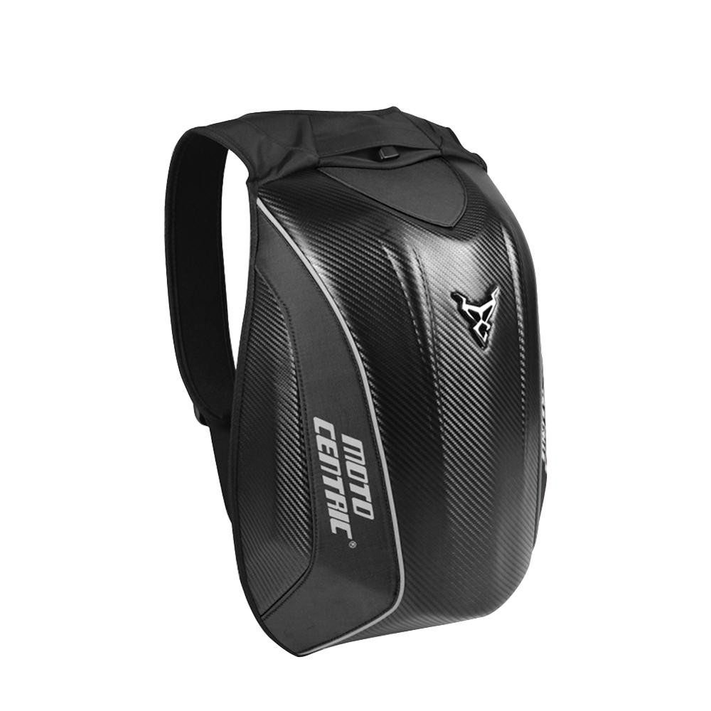 Neuer Motorrad-Rucksack aus Kohlefaser Reittasche MC Rucksack Fahrer Motorrad Wasserdicht Hartschale Moto Schildkröten Tasche