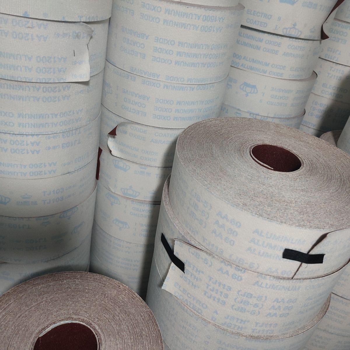 

TJ113 Self-Adhesive Flocked Sandpaper Roll for Superfine, Wear-Resistant Grinding on PCB, Metal, and Wall Surfaces.