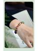New Chinese Style Agarwood, Hetian Jade, Red Agate, Amber, Lapis Lazuli Multi-Gemstone Bracelet (Oil-Free)