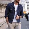 Spring Autumn Male Clothes Cowboy Jacket Men's Hip-hop Denim Jackets Streetwear Casual Cotton Classic Slim Jeans Coat