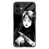 Lesklý skleněný kryt na telefon Junji Ito Tomie Kawakami Anime Manga pro iPhone SE 6s 7 8 Plus X Xr Xs 11 12 13 Mini Pro Max Samsung