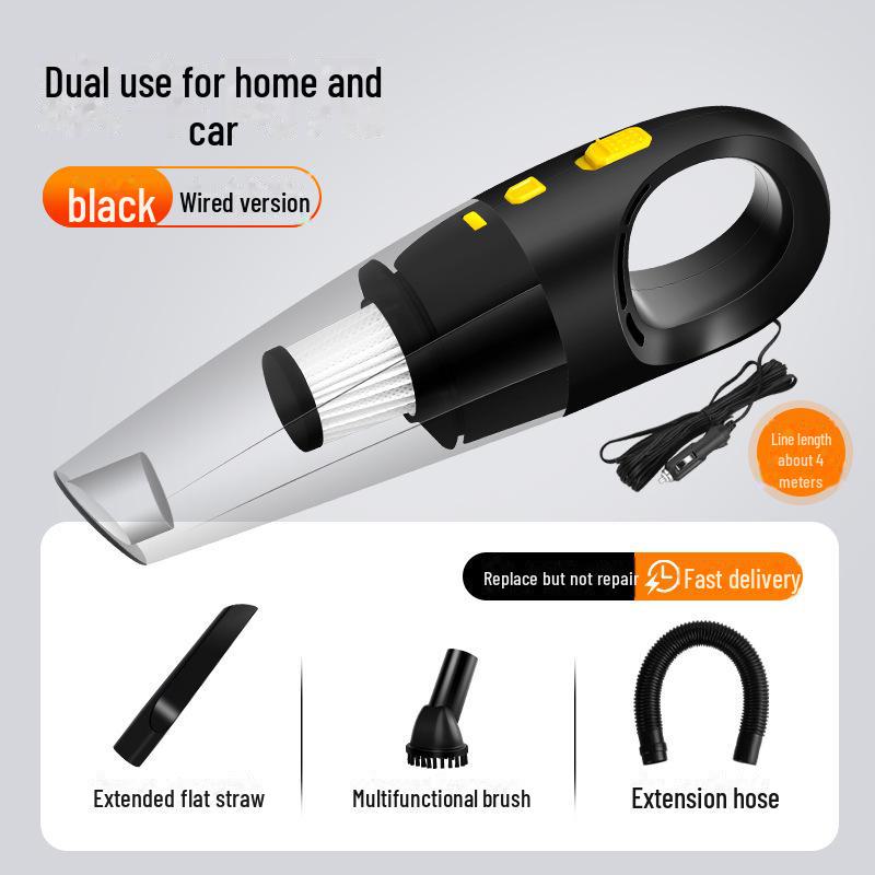 

Беспроводной пылесос для влажной и сухой уборки на литиевой батарее для автомобилей и домов с мощным всасыванием, портативный и ручной для подарков.