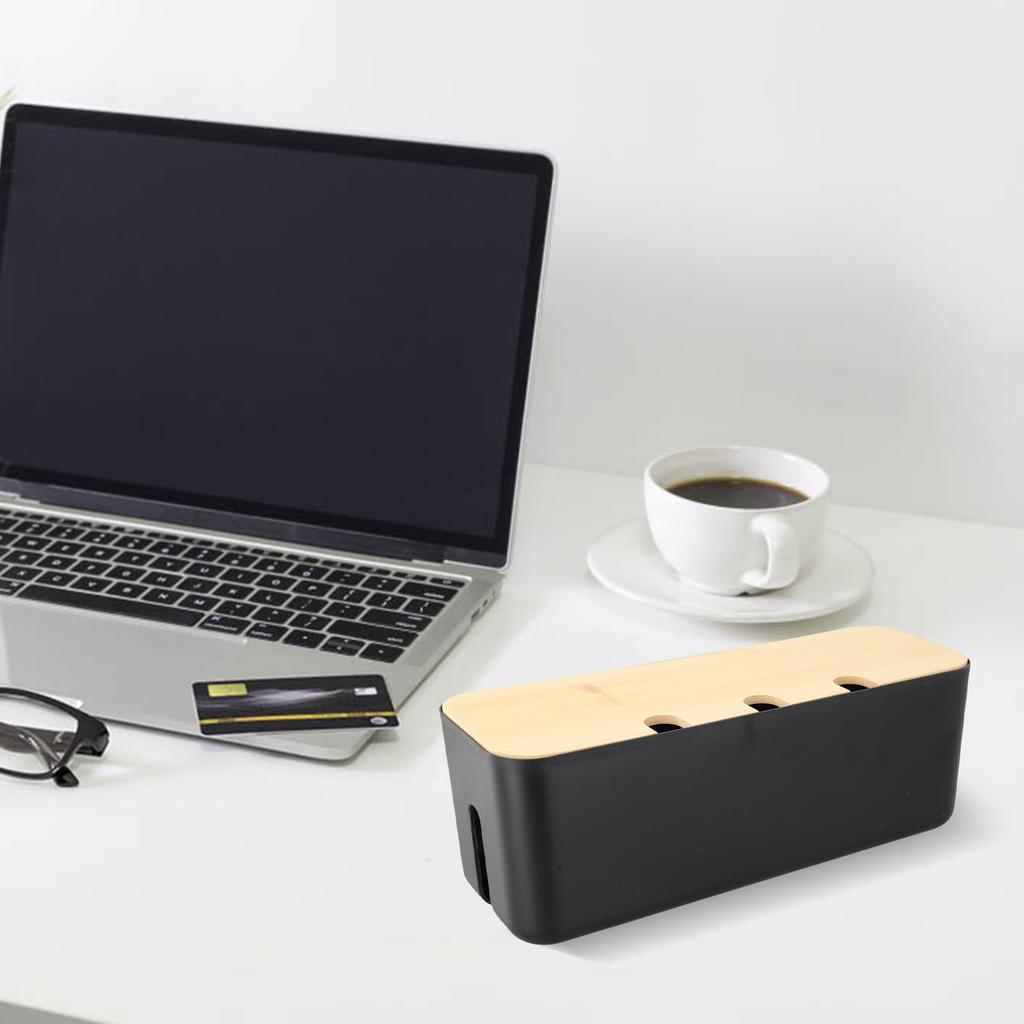 Innovatives Design Datenkabel-Managementbox zur Reduzierung von Kabelsalat