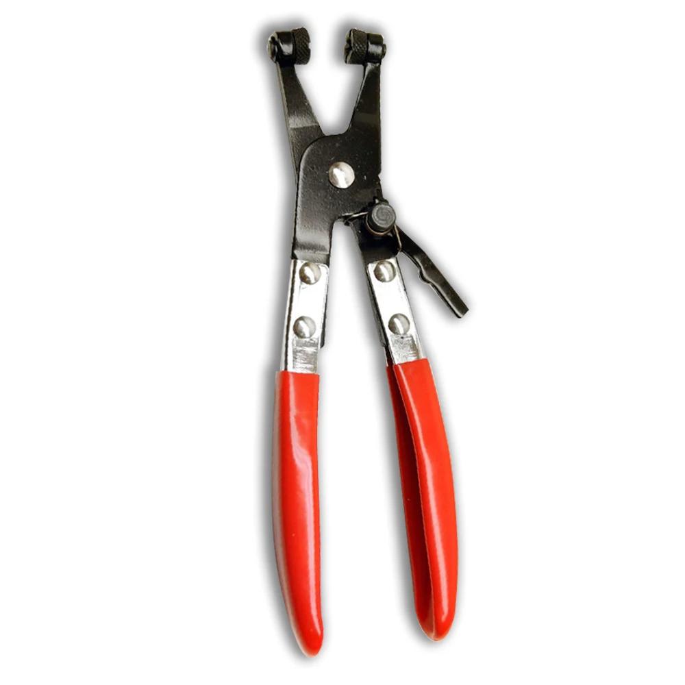 Manual Car Fuel Water Hose Clamp Pliers, Long - Reach Steel Wire Spring, Hose Clamp Disassembly Tool Style A