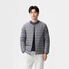 Men's Two-Opening Stand-Up Collar Lightweight Down Jacket - Warm White Duck Down for Autumn/Winter