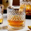 Whiskey Rock Cup Deluxe Gift Set -4-piece, 11 Oz Transparent Whiskey Cup, Suitable for Scotch Whisky, Cocktails
