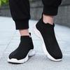 Fashion Men Sock Shoes 2025 Knit Breathable Socks Sneakers Man Plus Size 39 48 Light Slip-On Men Casual Sneaker Chaussure Hommes