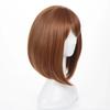Anime My Hero Academia Ochako Uraraka Wigs Short Synthetic Brown Bob Heat Resistant Cosplay Costume Wig