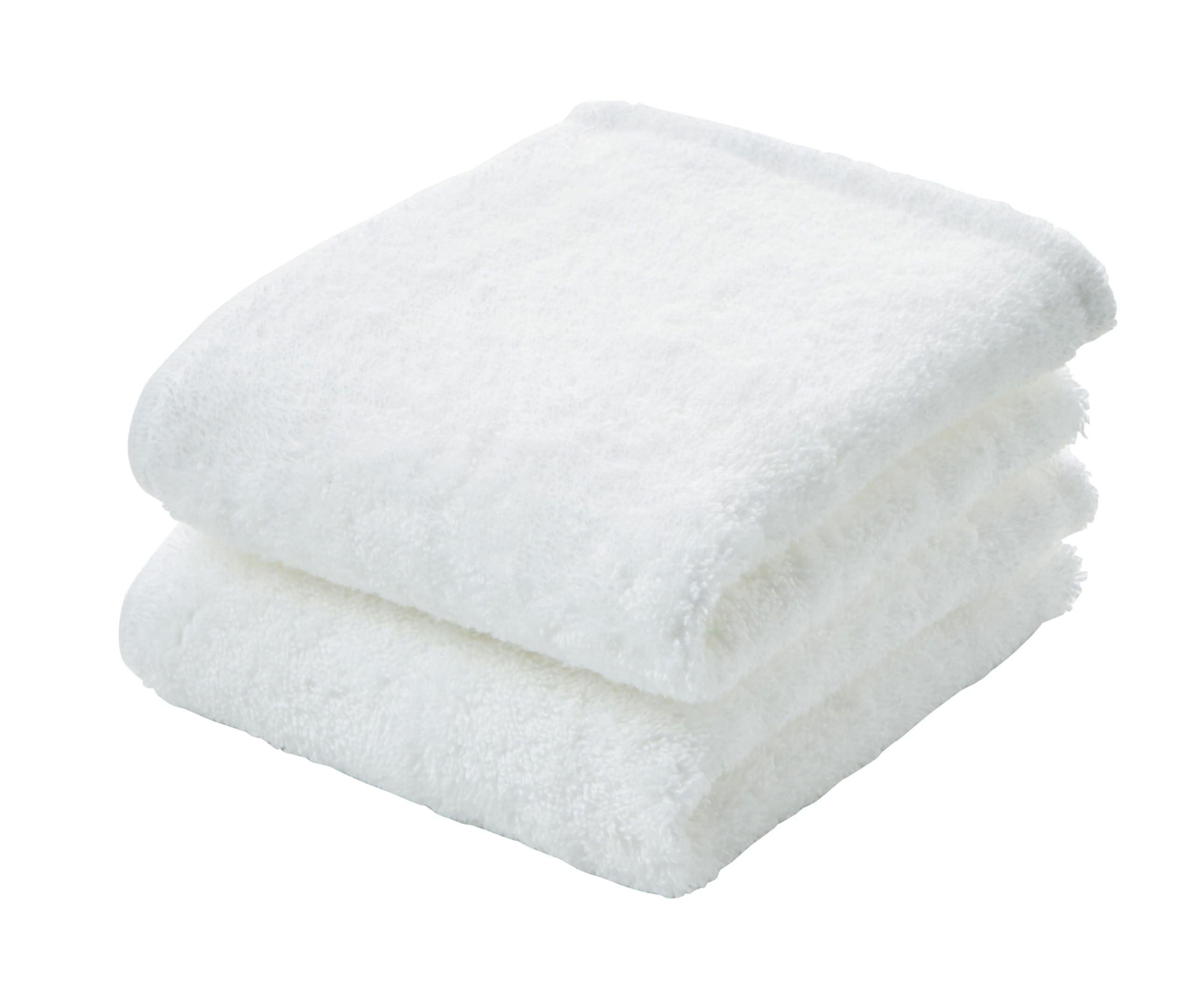 

Set of 2 face made with Super Zero Senshu Specialty Available in 5 Senshu Mokofua Bath Towels Japanese-made towels, Pile, Towels, 100% Cotton, Colors, белый