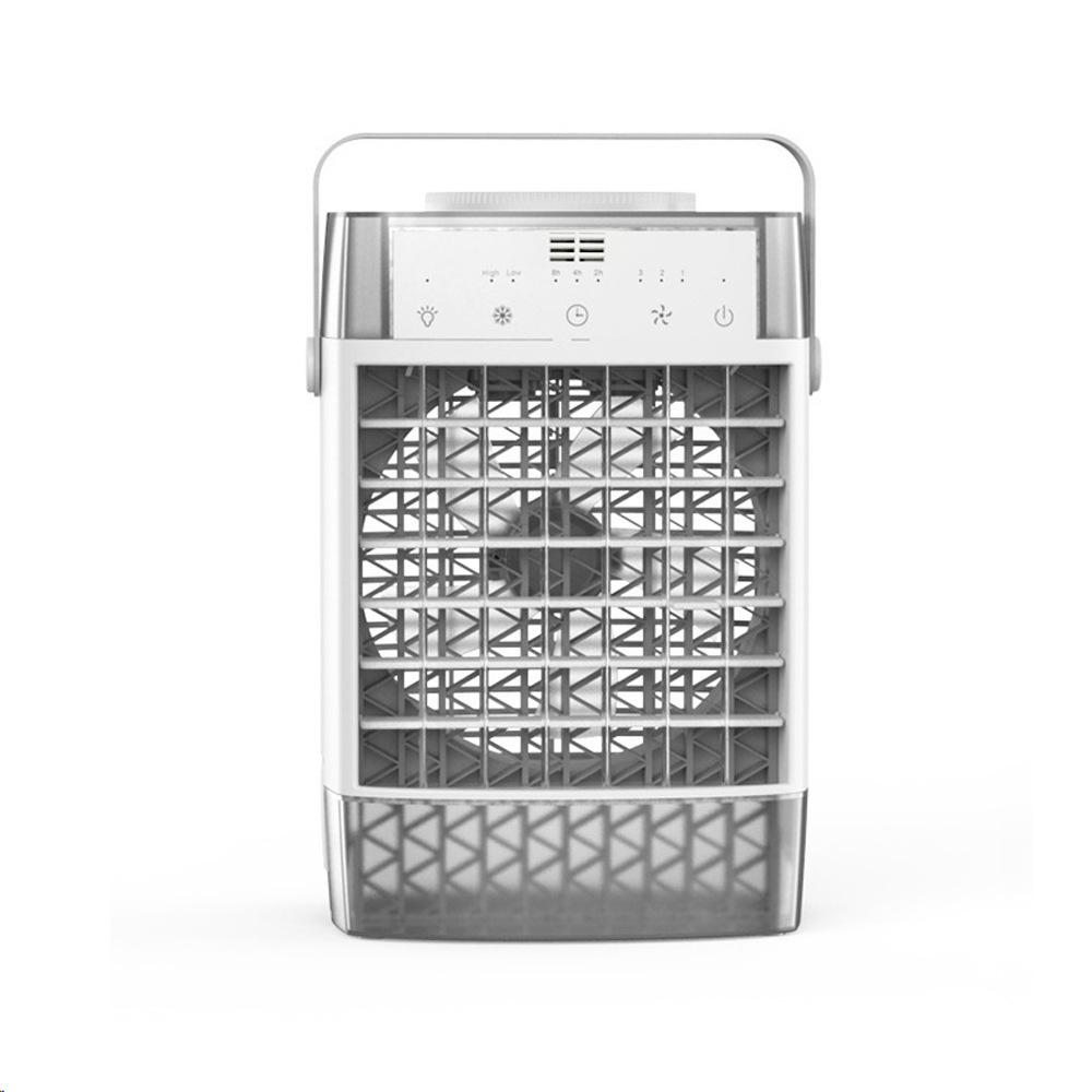 

Портативные кондиционеры 4 в 1, охлаждающий вентилятор с резервуаром для воды 1000 мл, USB, пульт дистанционного управления, настольный вентилятор, портативный персональный увлажнитель Other серый