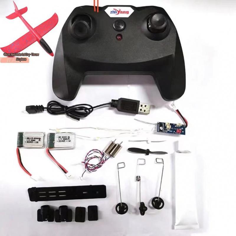 DIY Model Aircraft Accessory Kit: Electronic Components, Hand Foam Plane, Remote Control Modifications, Propeller Blades