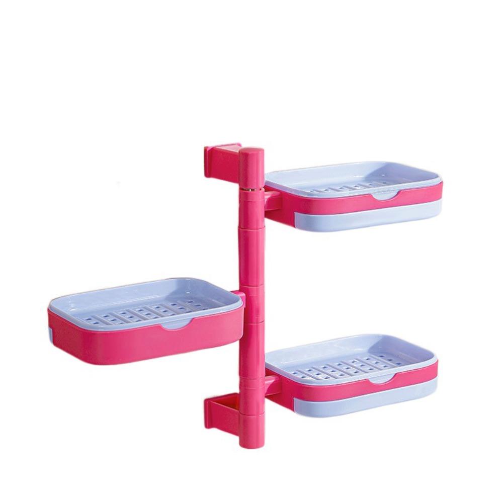 Waterproof Japanese Style Soap Box Plastic Soap Storage Rack Wall Mounted Soap Box  Bathroom