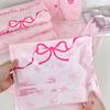 10Pcs Pink Plastic Courier Bags Bow Knot Printed Express Envelope Clothing Packing Shipping Envelopes Self Adhesive Mailing Bag