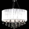 VidaXL Lustre Moderne Plafonnier Cristal Lampe Éclairage Lumière Salon Maison 60345