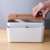 Tissue Box Cover PP Fiberboard Simple Fashionable Facial Paper Dispenser Box for Bedroom Living Room Kitchen