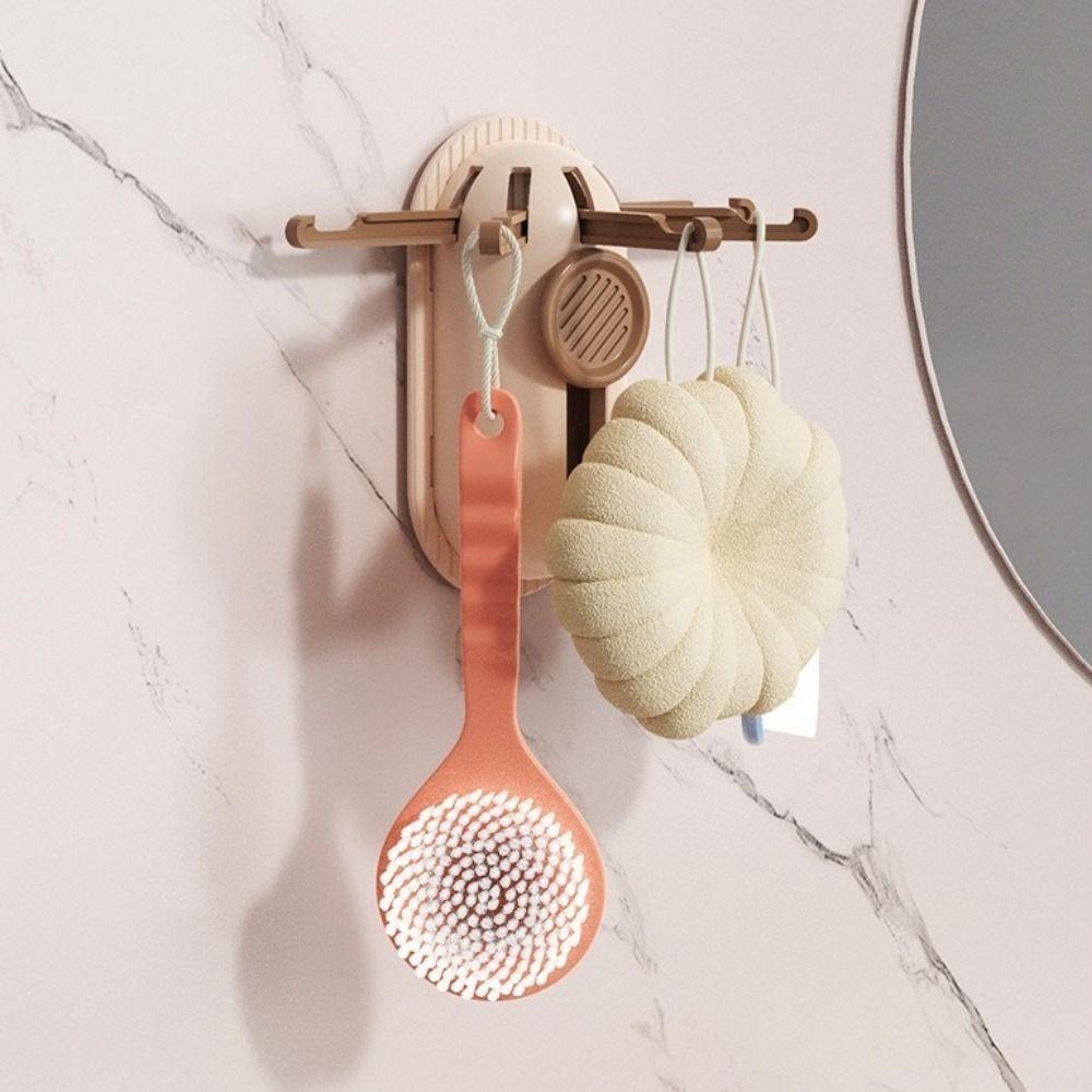 Wall Mounted Spatula Storage Rack Plastic Wall Hooks Practical Kitchen Utensil Hook for Kitchen