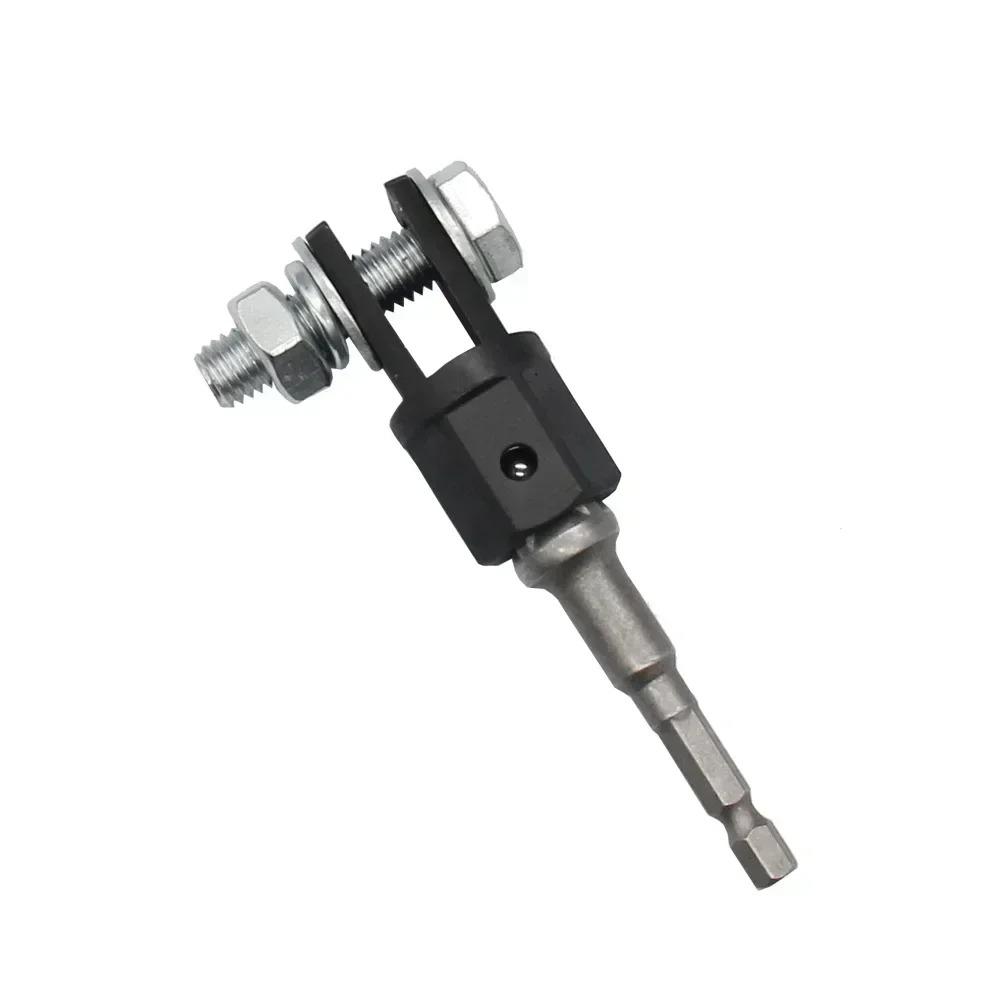 1/2 Inch Scissor Jack Adapter Chrome Vanadium Steel Automotive Wrench Power Drill Socket Adapter Car Truck Tire Repair Tool