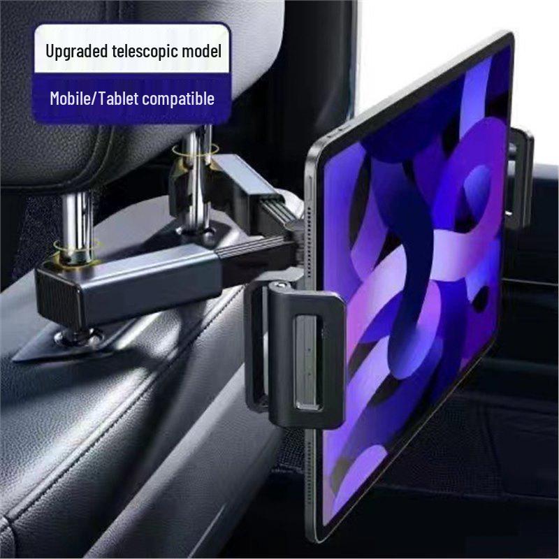 Universal Car Tablet & Phone Rotatable Headrest Holder