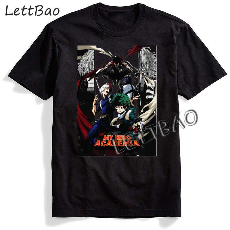 My Hero Academia Men T Shirt Casual 90S Anime Boku No Hero Academia Himiko T