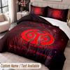 Mainz 05 Printed Bedding Set Custom Name Text 1 Duvet Cover 2 Pillowcases For Bedroom