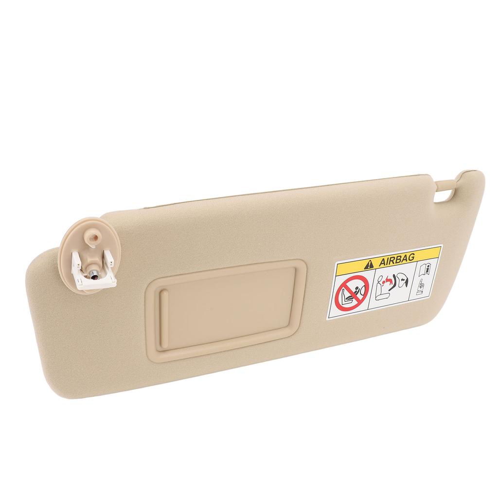 Front Sun Visor Beige Sun Visor Replacement for Land Cruiser Prado 2010‑2023 Left Hand Drive Left
