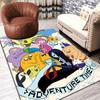 Adventure Time Rug Floor Mat for Living Room or Bedroom Soft and Comfortable Carpet a Gift for Birthday and Holiday.MFF0918021