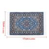 1Pcs Miniature Dollhouse Carpet Turkish Style Playing House Mini House Decor Floor Miniature Weaving Rug Doll Accessories