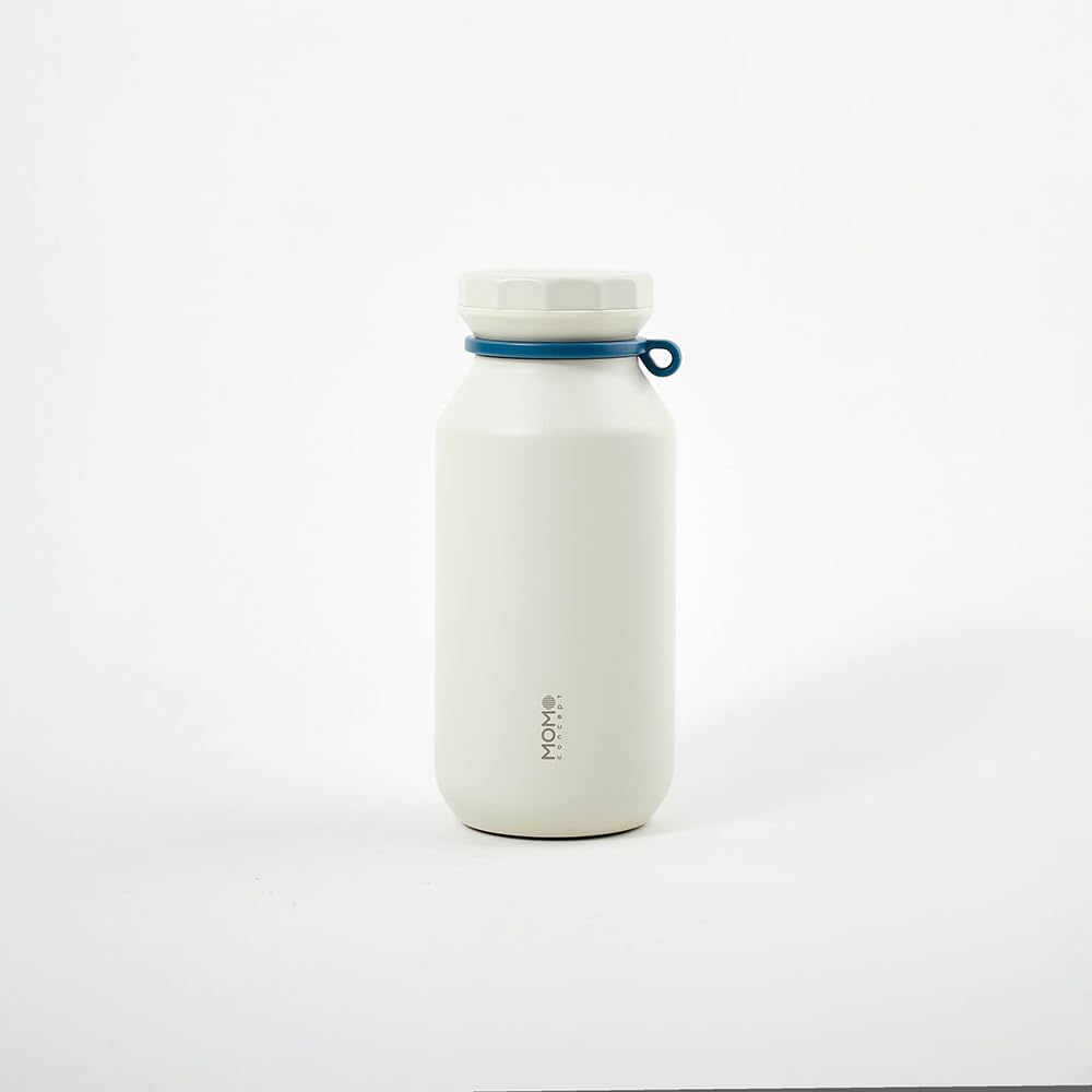 

MOMO CONCEPT Vacuum Insulated Lightweight Rock Cream Tumbler, 440ml, White, 01016-29301R