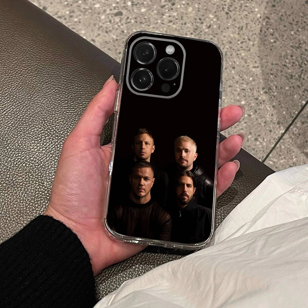 I-Imagine Dragons Loom Band Phone Case For iPhone 17,16,15,14,13,12,11 Pro,Max,Plus,X,XS,XR,SE4,E Mini Transparent Soft Cover iPhone17Promax