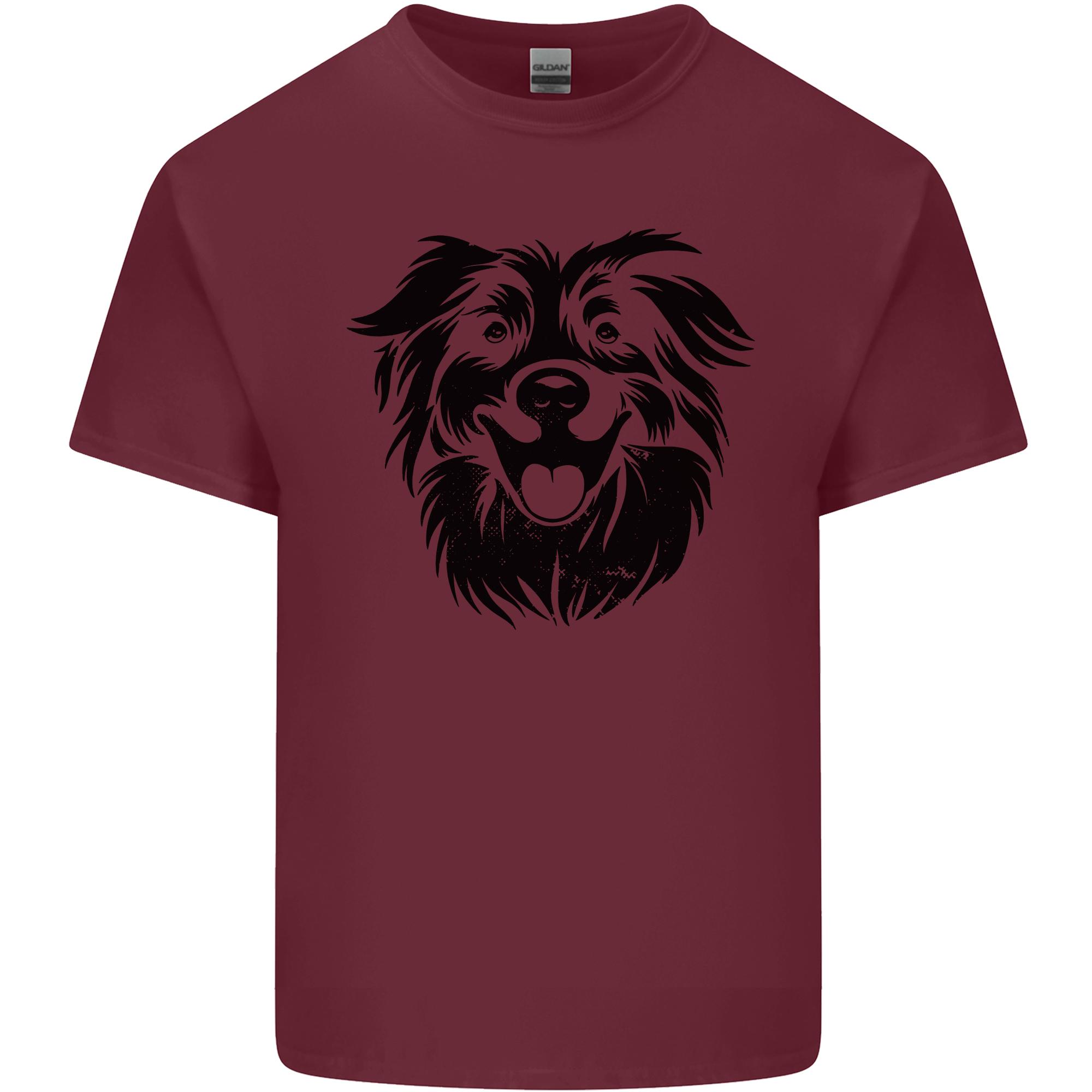 Australian Sheepdog Dogs Unisexs Light Cotton TShirt S