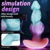 Unique Shape Anal Dilator Flexible Silicone Anal Trainer For Male Female