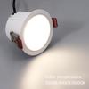JOYINLED 7W 12W Ceiling Reccessed Spotlights Black White Spotlight Aluminium Led Plafond Downlights Anti-Glare Downlight 4000K