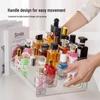 Transparent Acrylic Tiered Display Stand for Badges, Goods, Figurines, and Cosmetics Storage