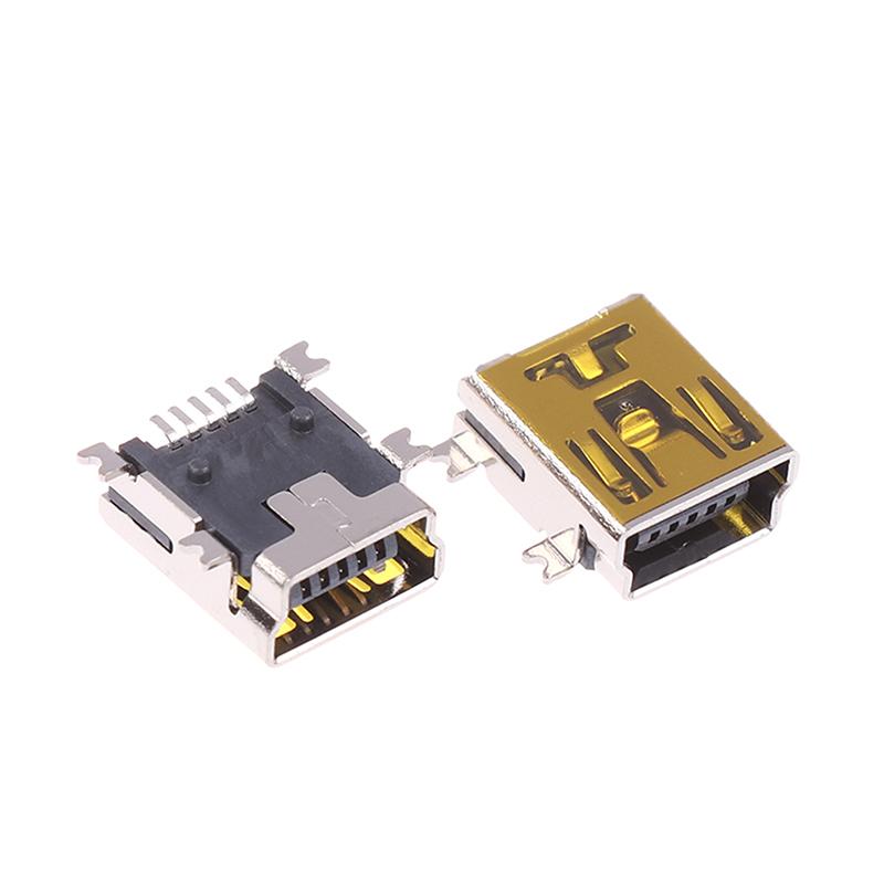 10/20Pcs Mini Usb Female Socket Connector Plug 5Pin Smd Type Usb Port For Tail Charging Mobile Phone Data Ports