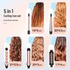 5-in-1 Multifunctional Hair Styler Set with EVA Storage Bag