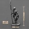 Ancient Medieval Legion Swordman Undead Skeleton Warrior Action Figures Metal Copper Model Armor Figurine Miniature Ornament Toy