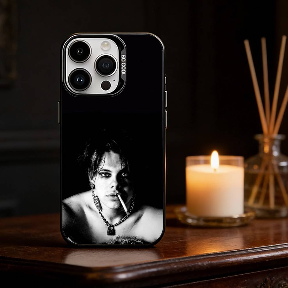 R-Rock Y-Yungblud Phone Case For iPhone 17,16,15,14,13,12,11,Pro Max,Plus Candy Silver Cover