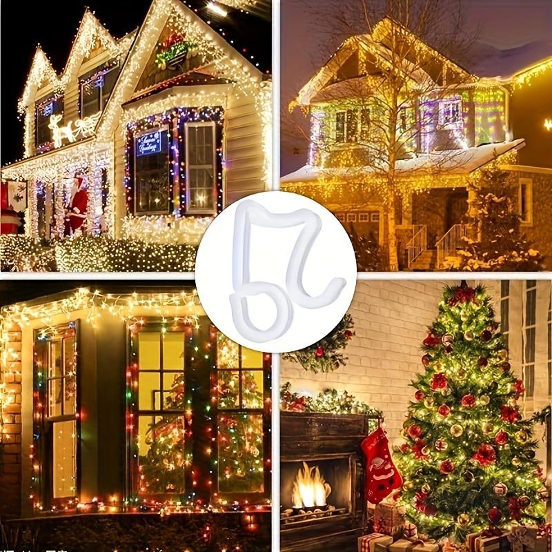 [Music Symbol] Christmas Rain Gutter Light Clips | 1pcs | Music Symbol Light Hooks