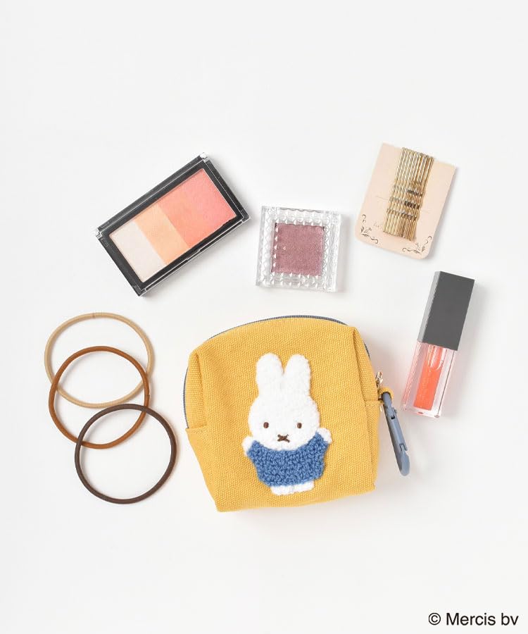 Marimo Craft MIFFY Colorful Sagara Series Mini Pouch, Blue, Small Item Storage, Character Pouch, Blue, Approx. W80 x H80 x D40mm (DBM-3221)