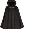 Medieval Faux Suede Cloak Halloween Warrior Cosplay Costume Role Play