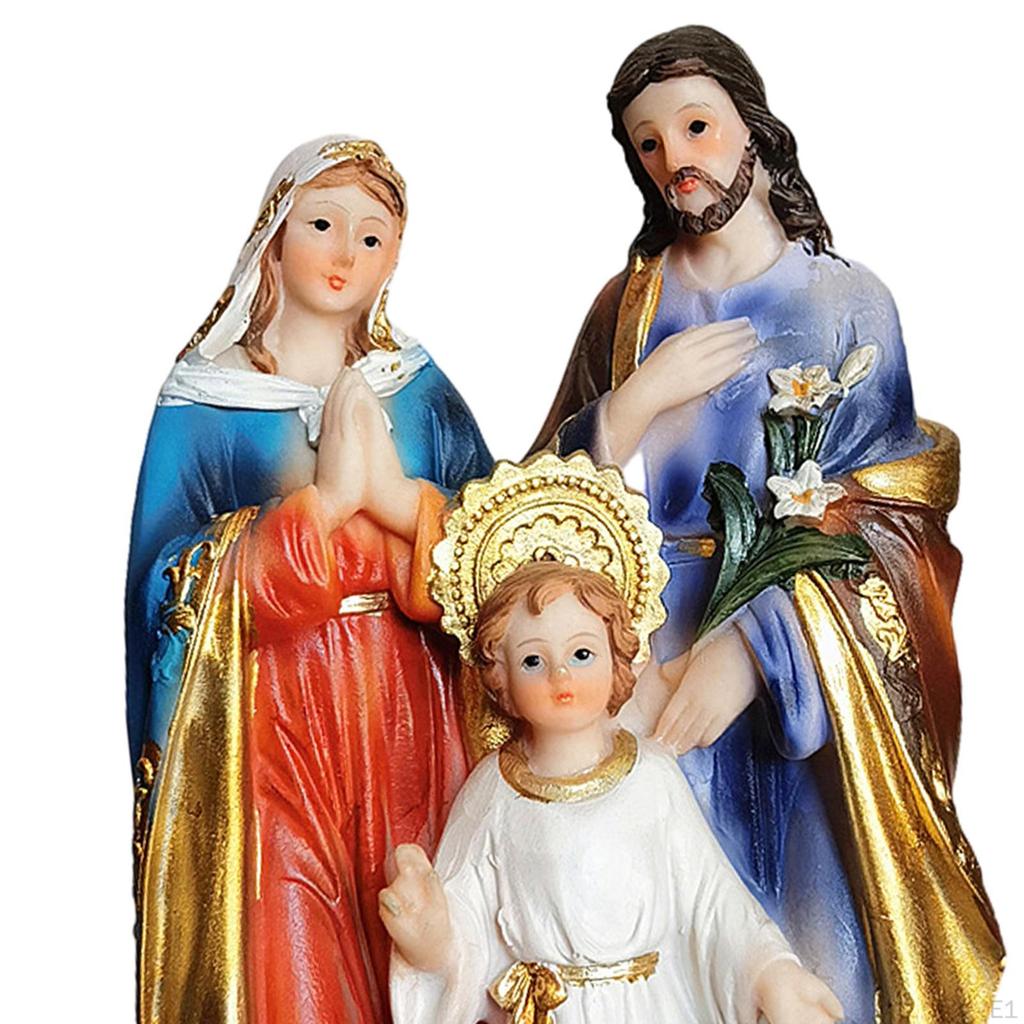 Religious Figurine Holy Family with Child Collection Mary Joseph Figures