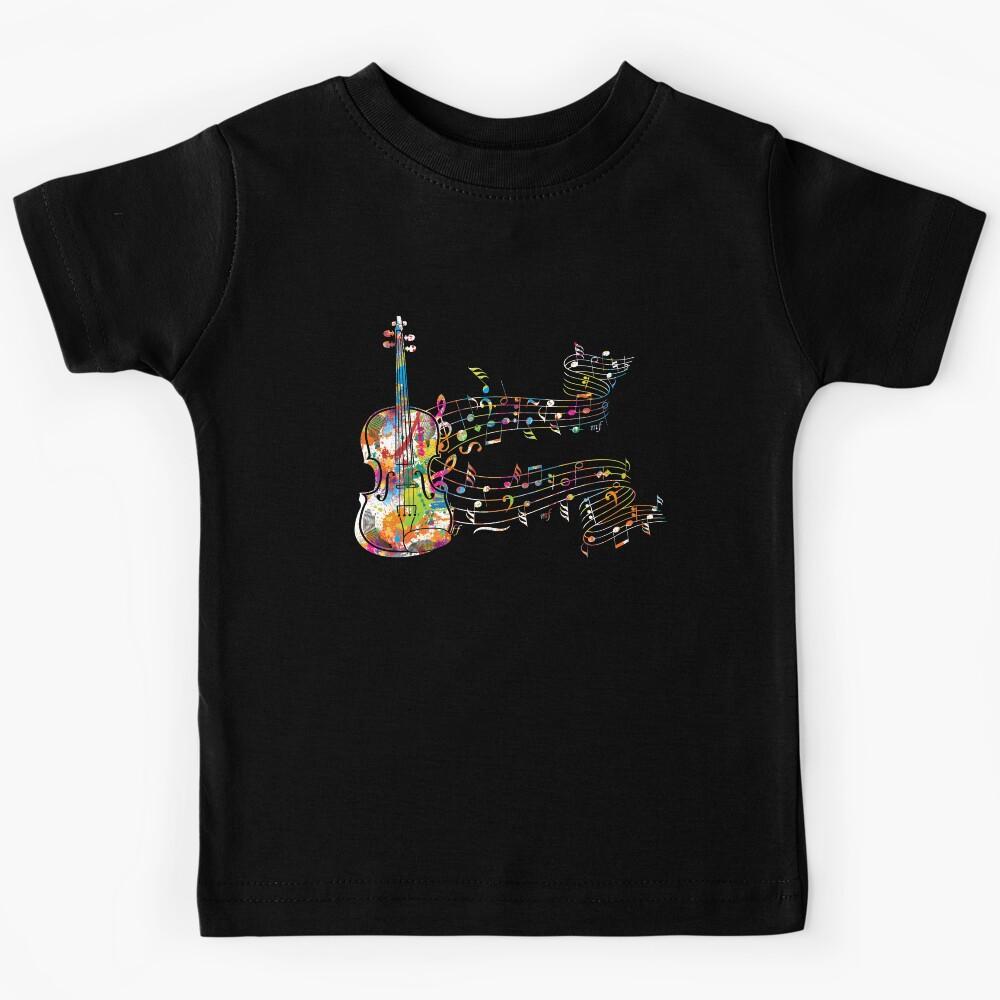 Music melody cello Kids T-Shirt 140