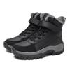 Women's Plus Velvet High-Top Hiking Shoes - Thickened Warm Outdoor Cotton Snow Boots for Autumn/Winter 2025