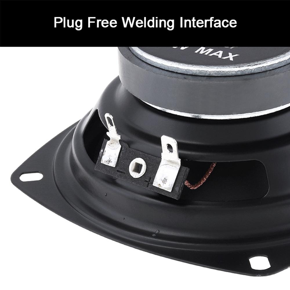 1 Paar 4/5/6,5 Zoll Autolautsprecher Fahrzeugtür Auto Audio Musik Stereo Subwoofer Vollständige Palette Frequenz 2-Wege-Autolautsprecher